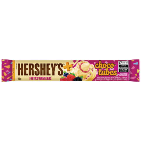 Hershey’s Chocotubes White Chocolate N Berries 25g