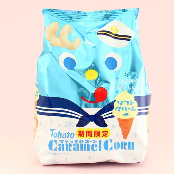 Tohato Caramel Corn - Soft Ice Cream