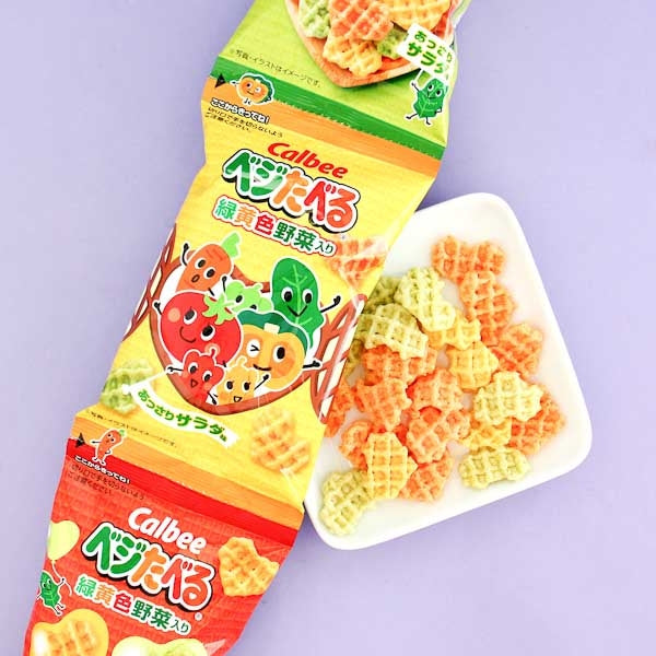 Calbee Vegetable Snacks - 4 pcs