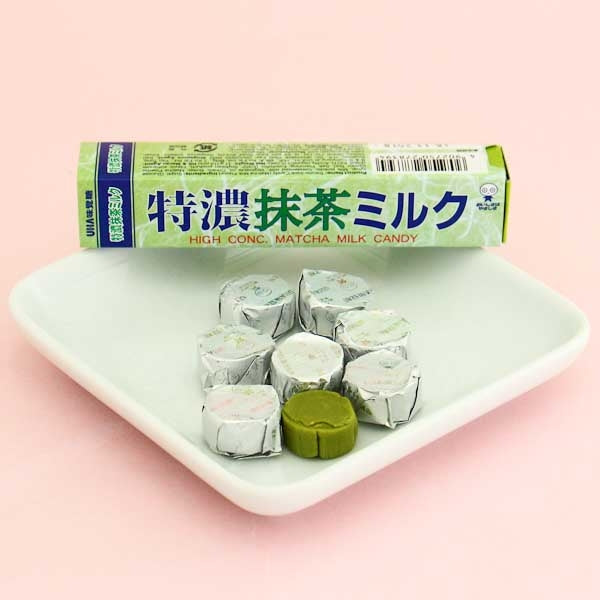 UHA Tokuno Milk 8.2 High Concentrated Candy - Matcha Green tea