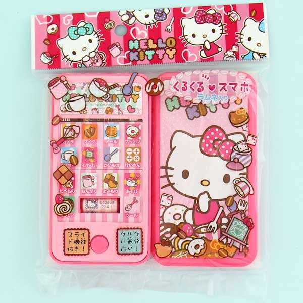 Hello Kitty Smartphone Ramune Candy Toy