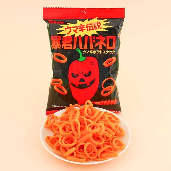 Tohato Tyrant Habanero Chili Potato Rings