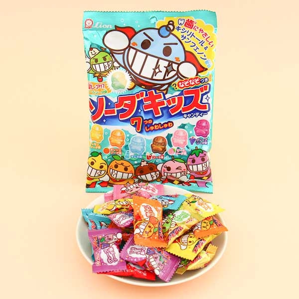 Lion Soda Kids Candy with Xylitol - Fruits