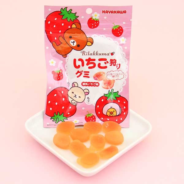 Rilakkuma Strawberry Gummies