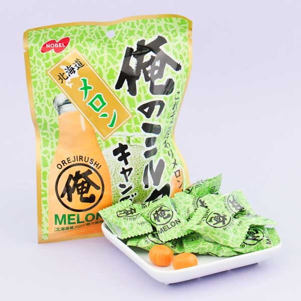 Nobel Ore No Milk Candy Drops - Hokkaido Melon