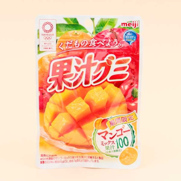 Meiji Kajyu Fruit Gummies - Mango