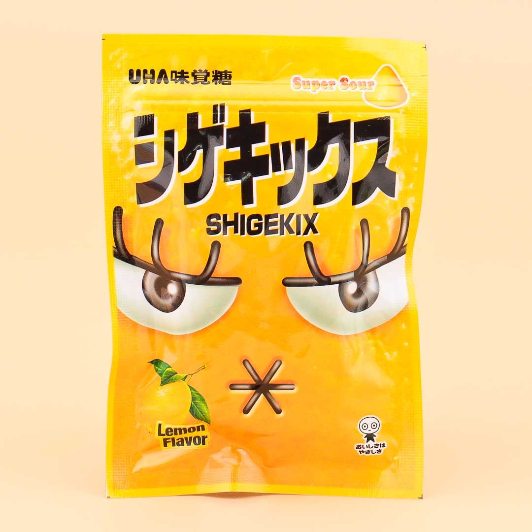 UHA Shigekix Super Sour Gummy Drops - Lemon