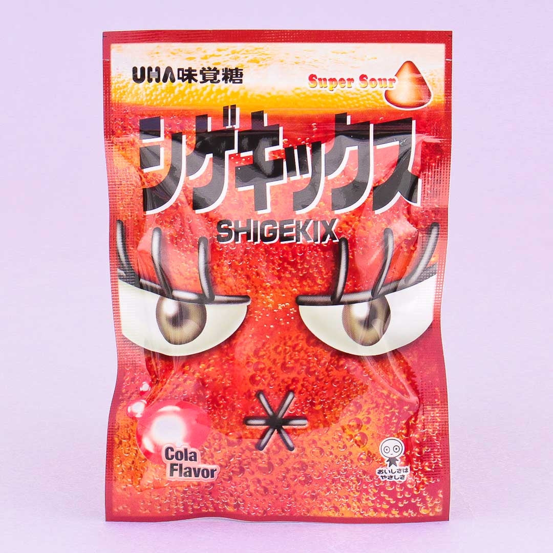 UHA Shigekix Super Sour Gummy Drops - Cola