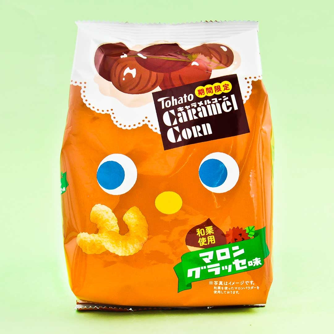 Tohato Caramel Corn - Chestnut Glacé