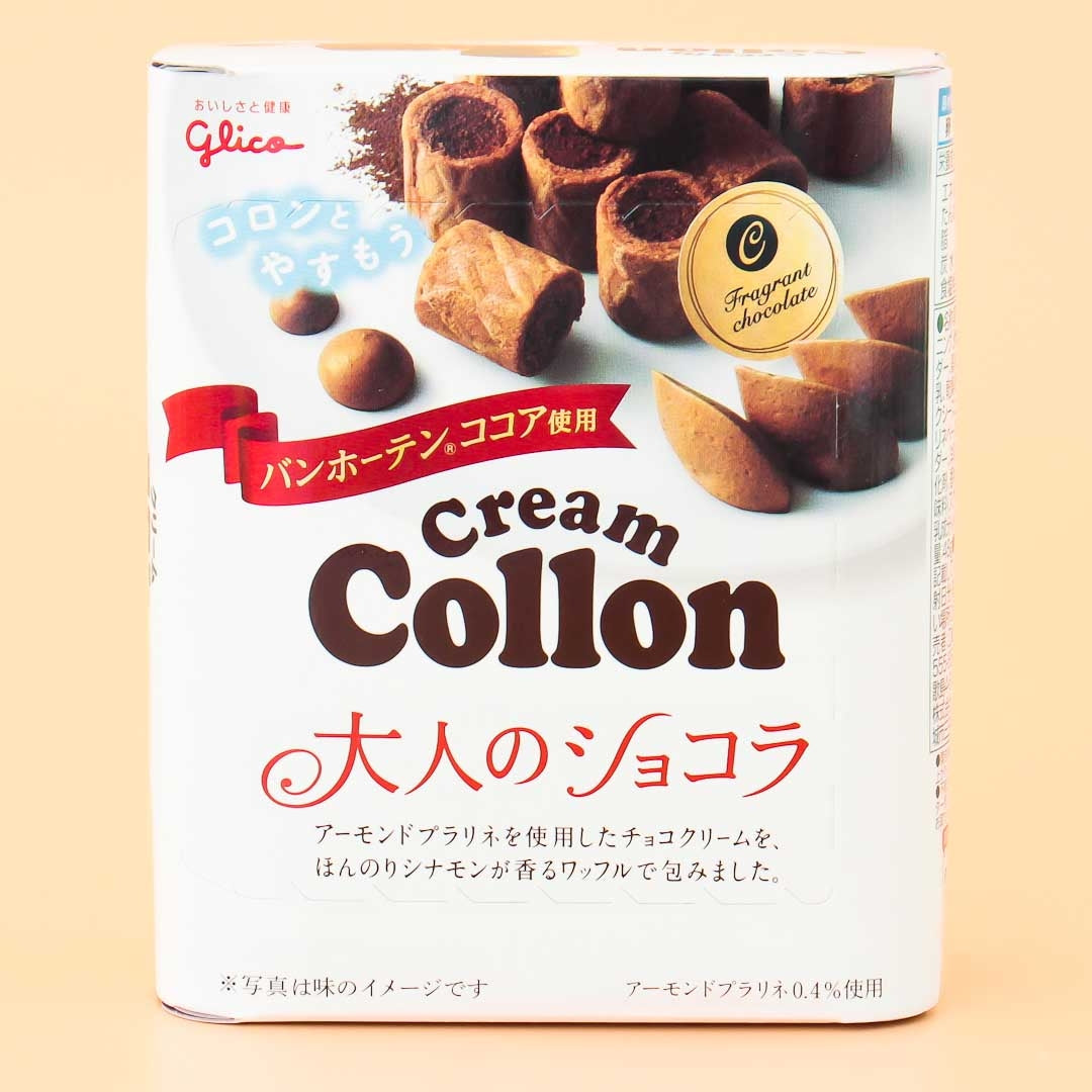 Glico Collon Biscuit Roll - Fragrant Chocolate