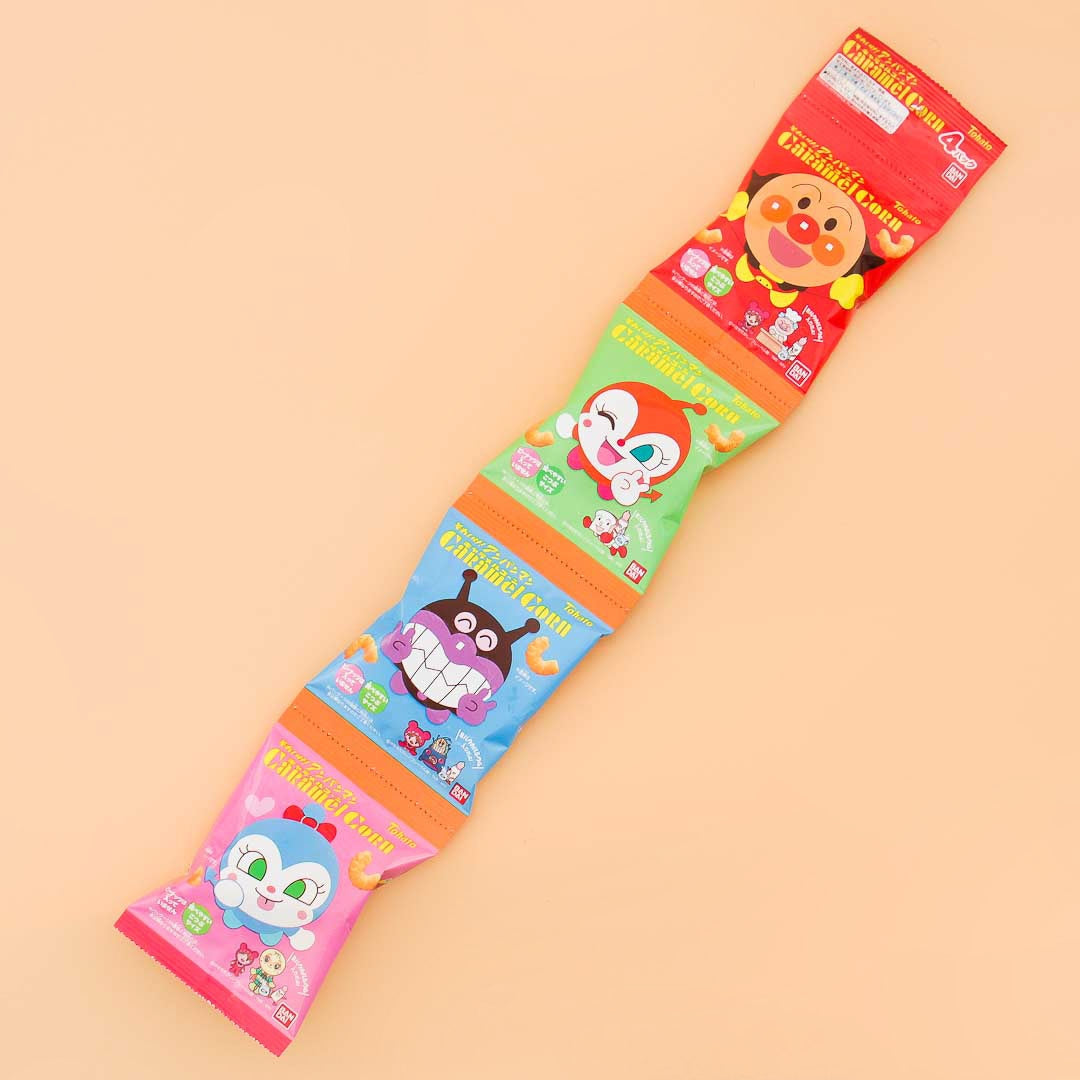 Anpanman Caramel Corn Mini Pack - 4 pcs