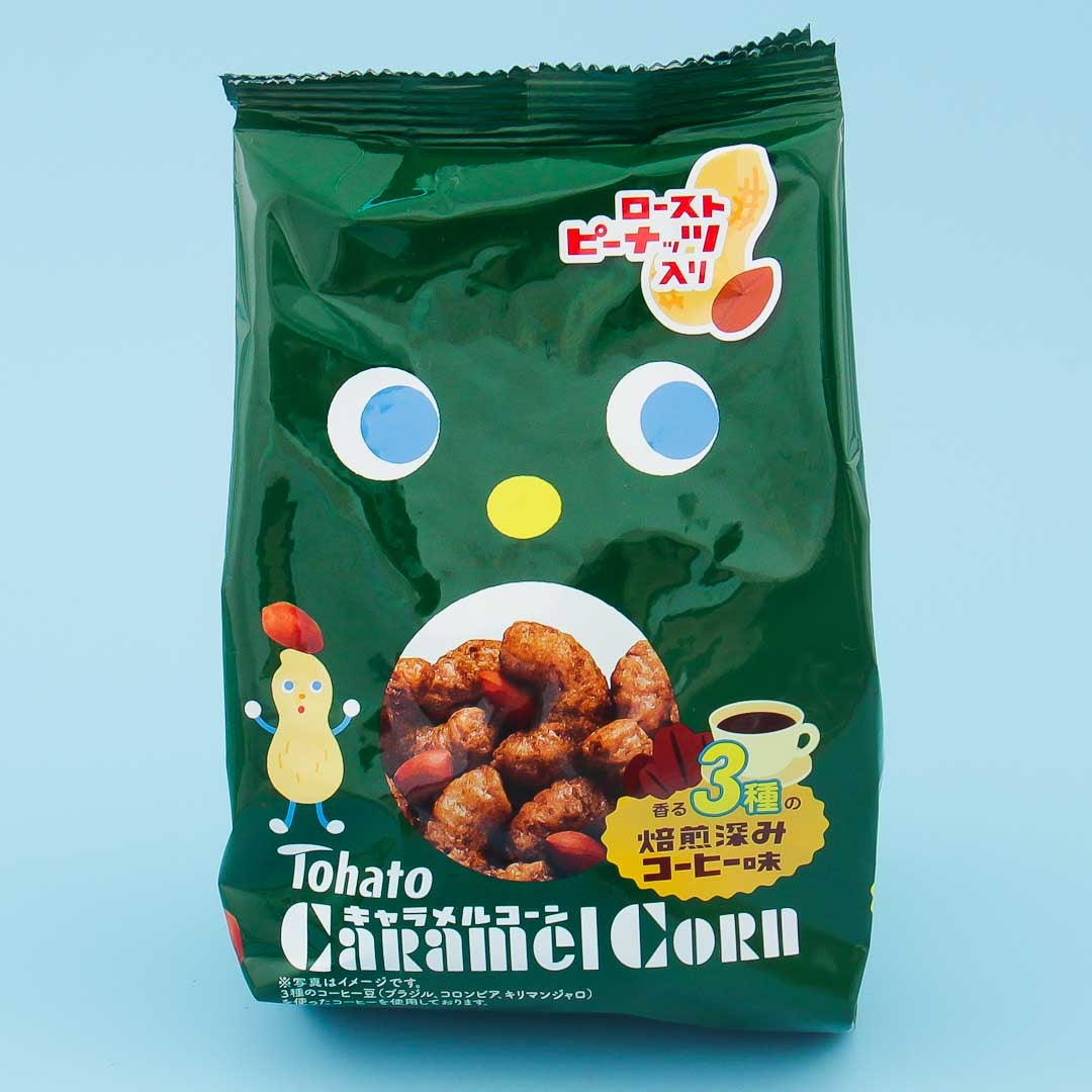 Tohato Caramel Corn - 3 Coffee Blends & Roasted Peanuts