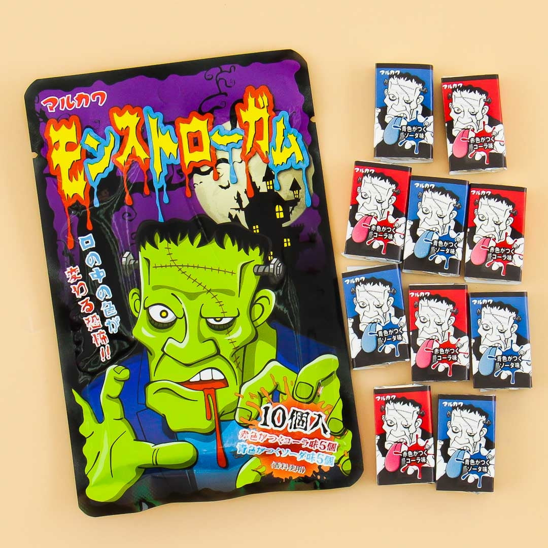 Monstro Frankenstein Gum Set