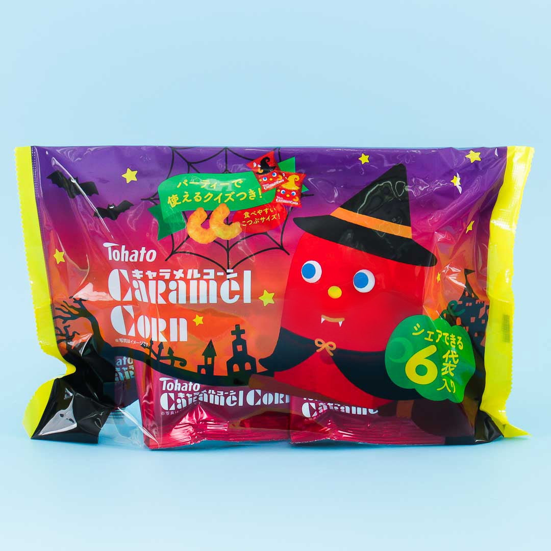 Tohato Caramel Corn Halloween Multi-Pack - 6 pcs