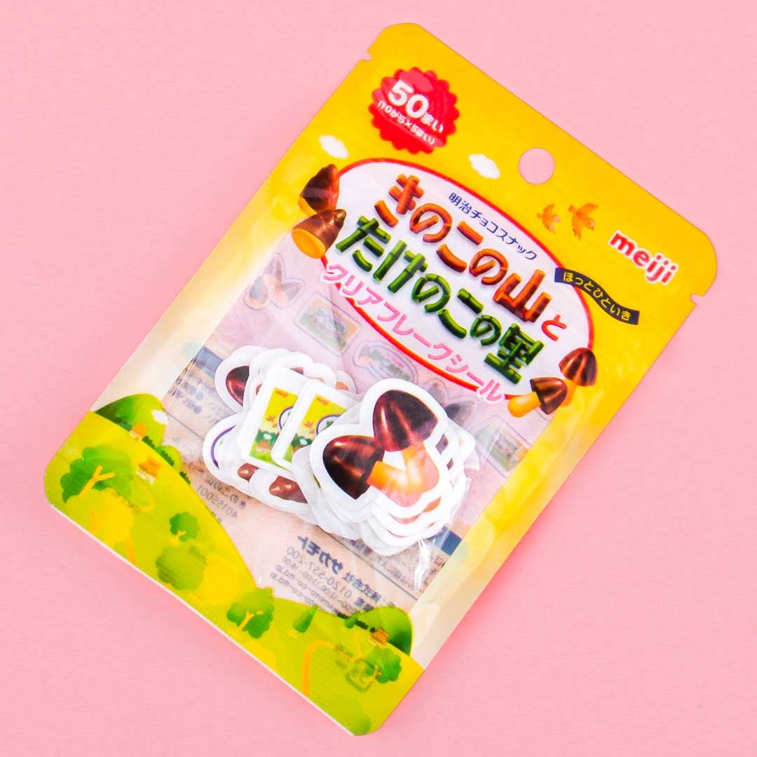 Kinoko no Yama Die-Cut Sticker Flakes