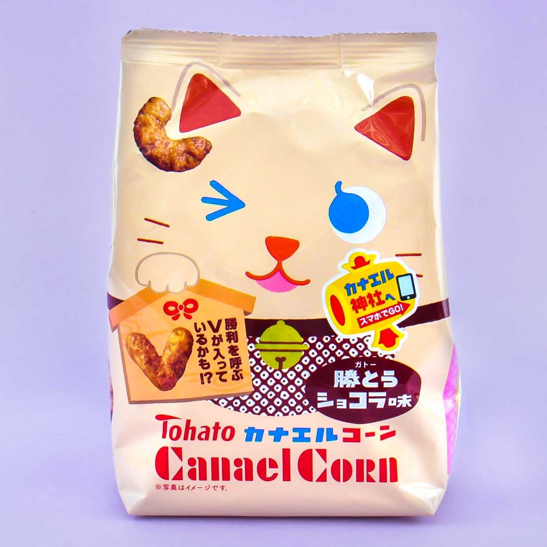 Tohato Lucky Caramel Corn Snacks - Chocolate