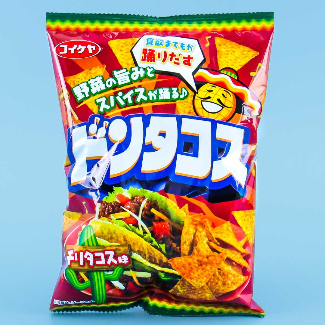 Koikeya Don Tacos Tortilla Chips - Chilli Tacos