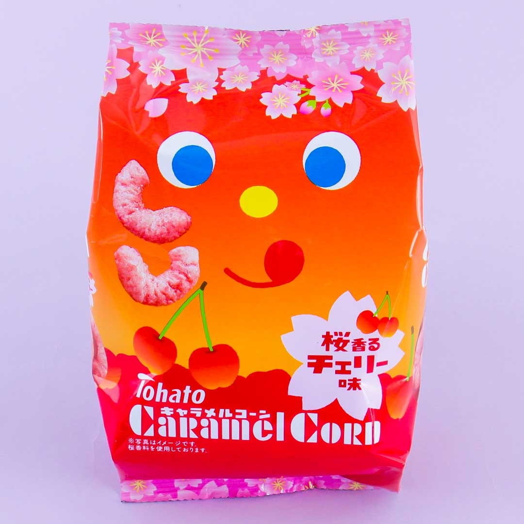 Tohato Caramel Corn - Sakura Cherry