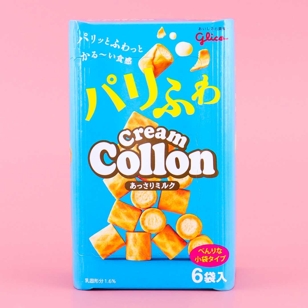 Glico Collon Biscuit Roll - Milk