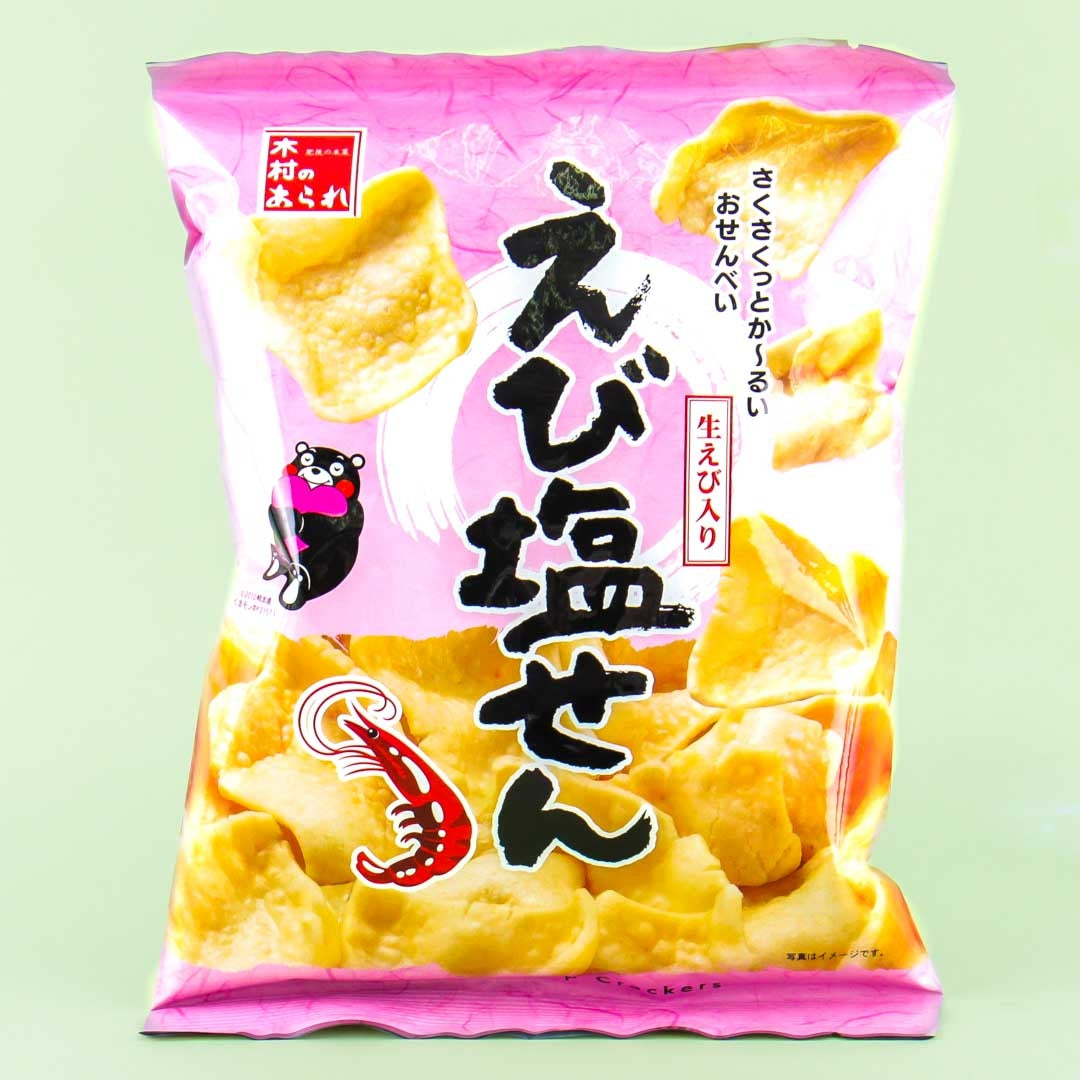 Kumamon Rice Crackers - Shrimp Salt