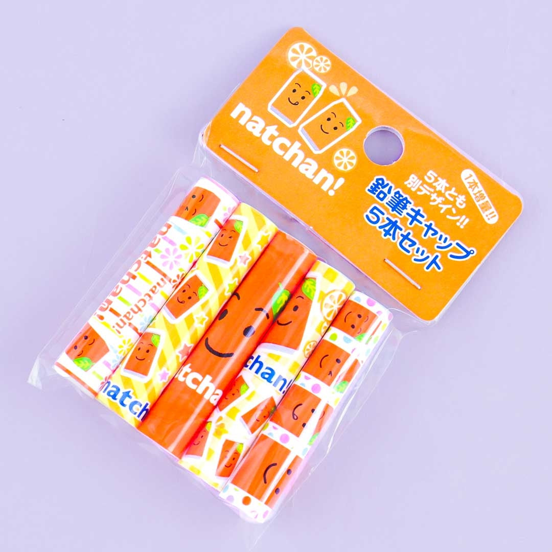 Suntory Natchan! Pencil Cap Set