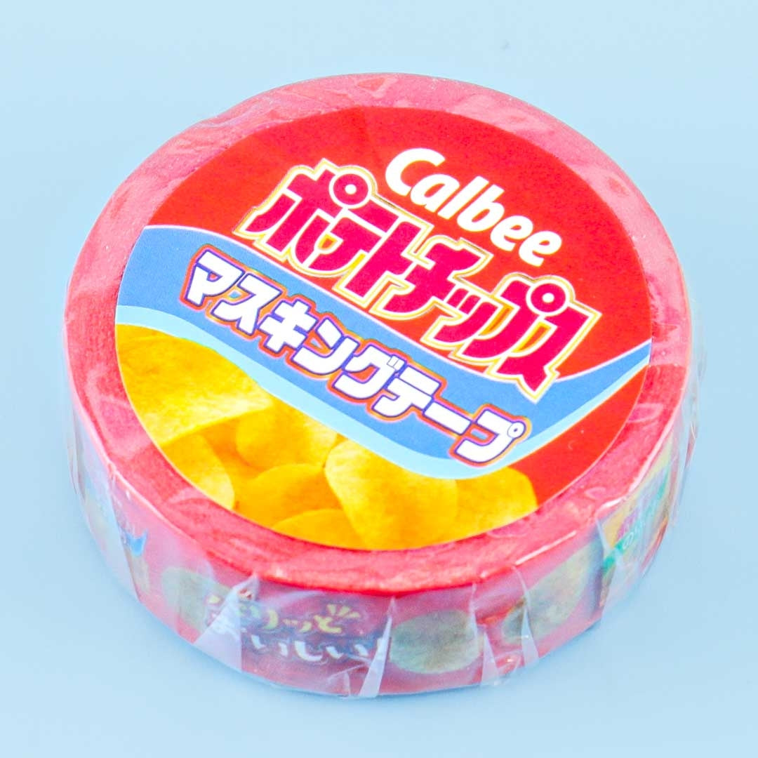 Calbee Lightly Salted Potato Chips Washi Tape