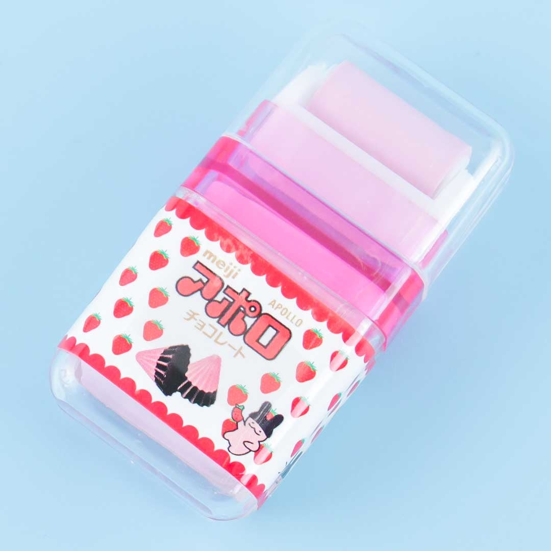 Apollo Strawberry Chocolate Roller Eraser