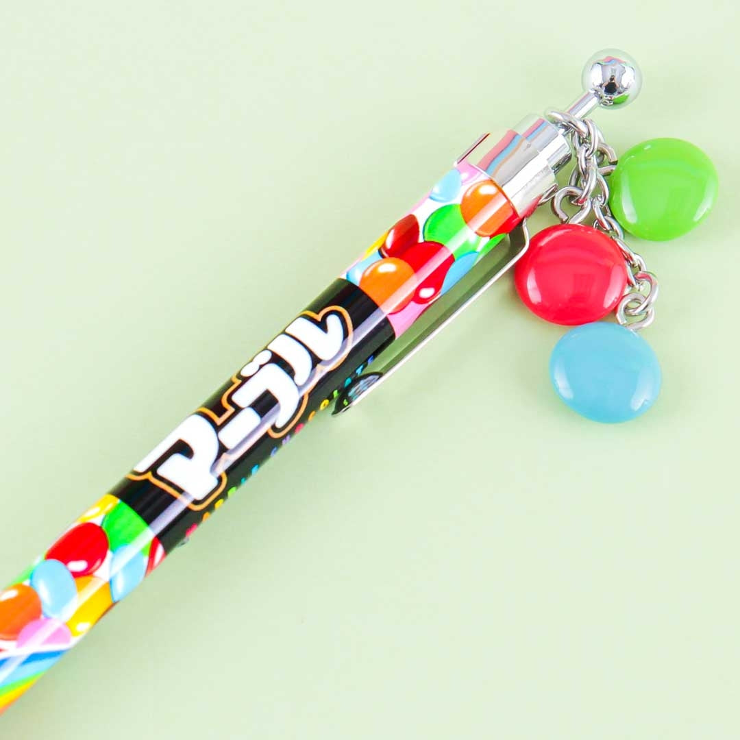 Marble Chocolate Mechanical Pencil With Charm
