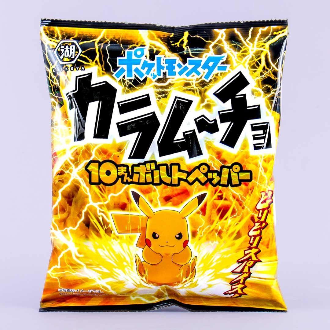 Pokémon Karamucho Potato Chips - Spicy Pepper