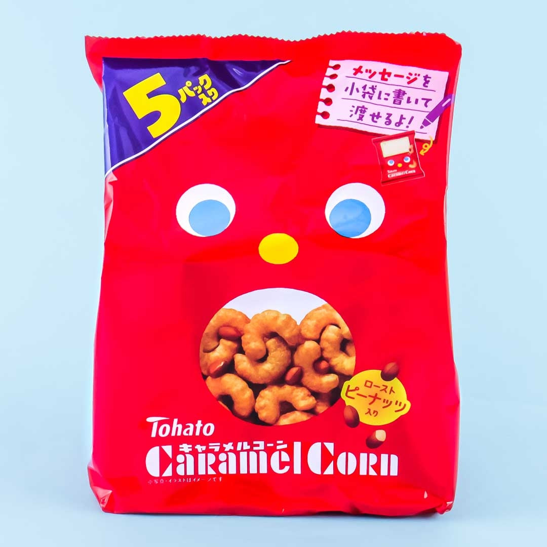 Tohato Caramel Corn Bag - 5 pcs