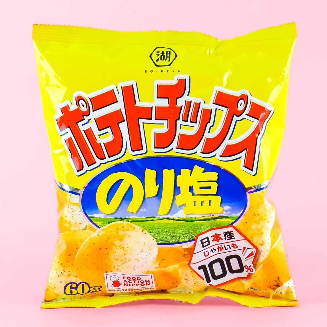 Koikeya Potato Chips - Salt & Seaweed