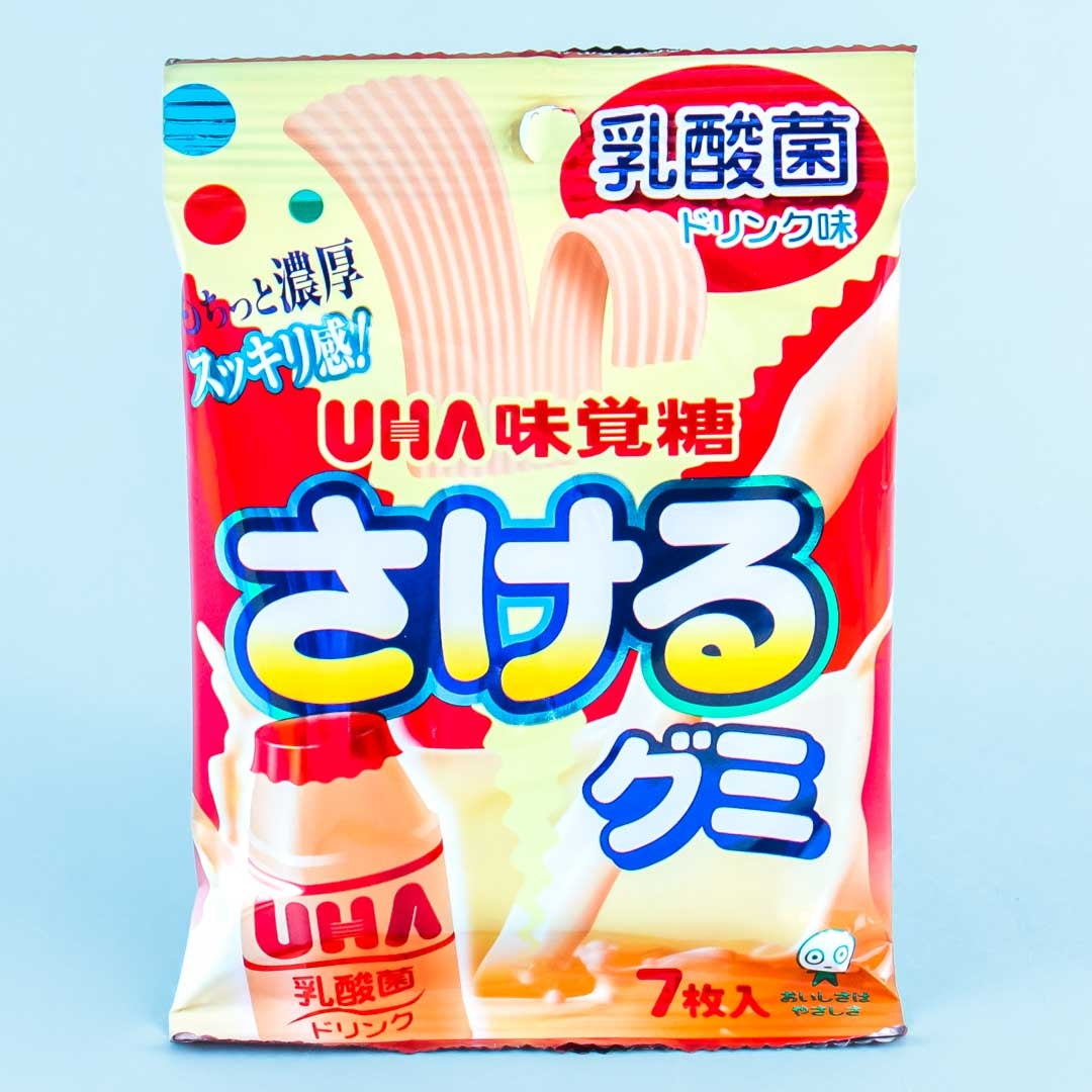 UHA Sakeru Split Gummy Candy - Yakult Yogurt