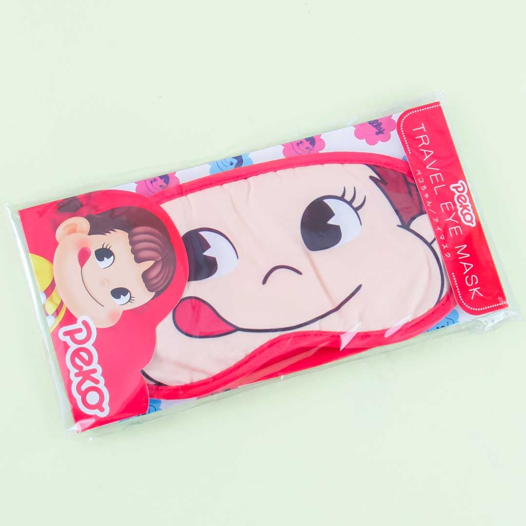 Milky Peko-Chan Travel Eye Mask