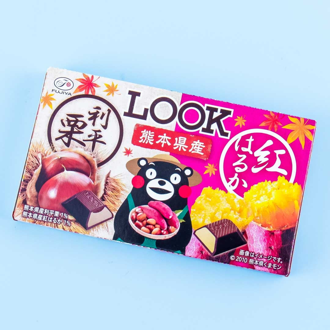 Look Kumamon Chocolate - Chestnut & Sweet Potato