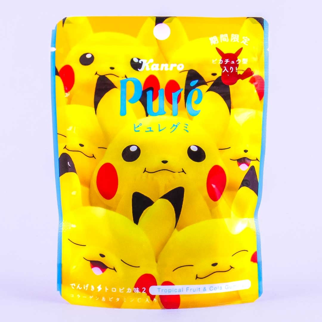 Pokemon Pure Premium Gummy - Tropical Fruit & Cola