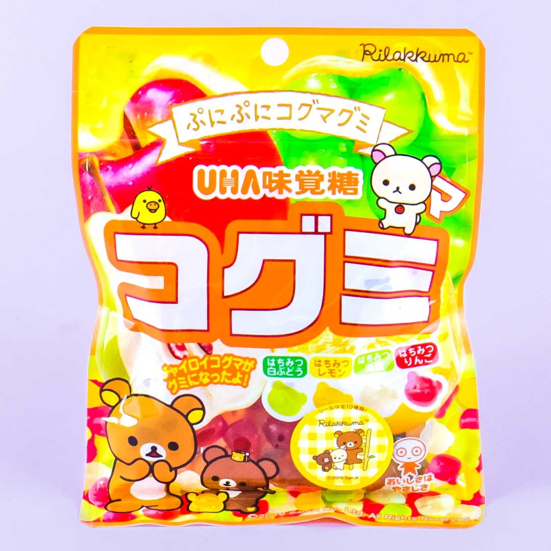 Kogumi Fruit Juice Gummy - Rilakkuma Honey Assortment