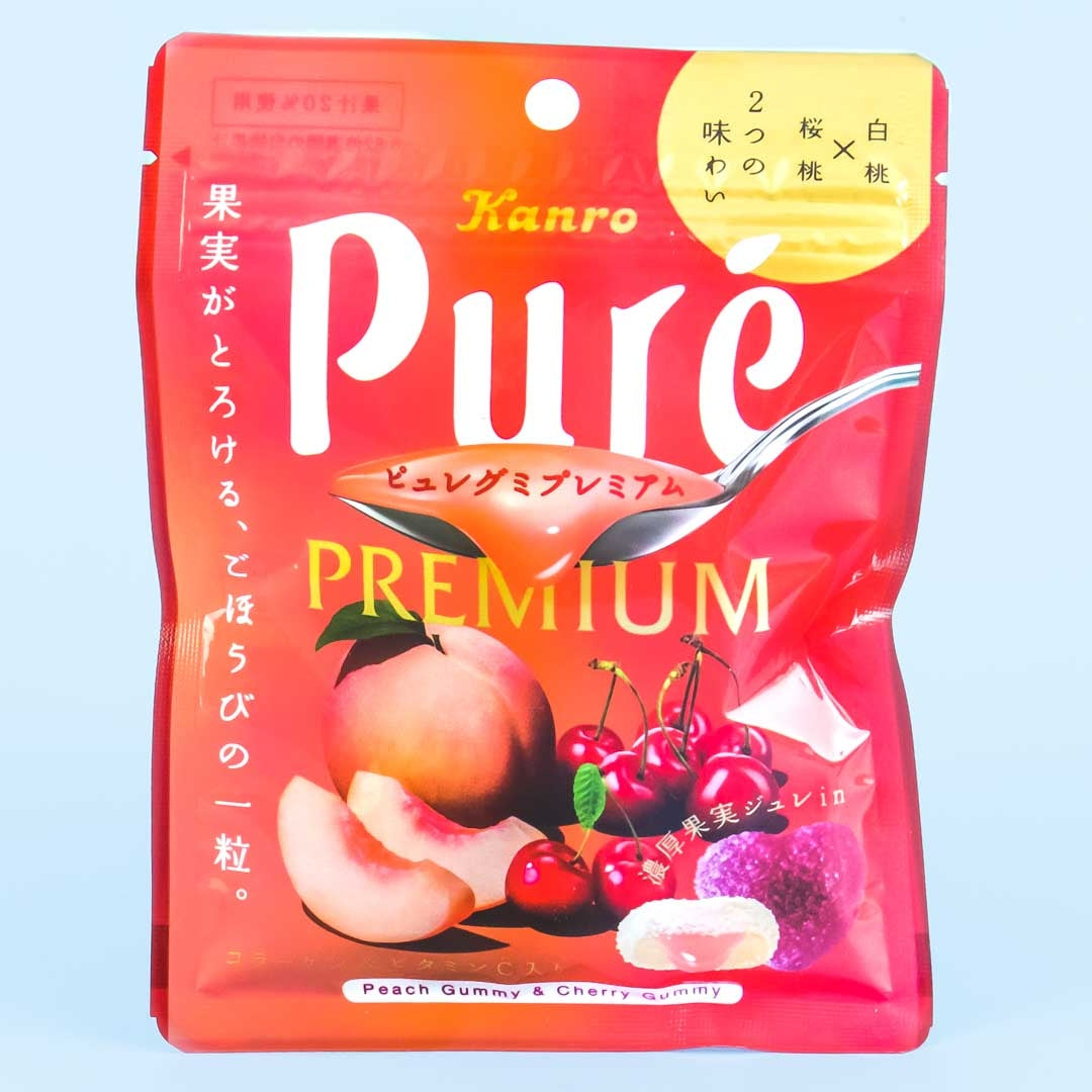Pure Premium Gummy - White Peach & Cherry