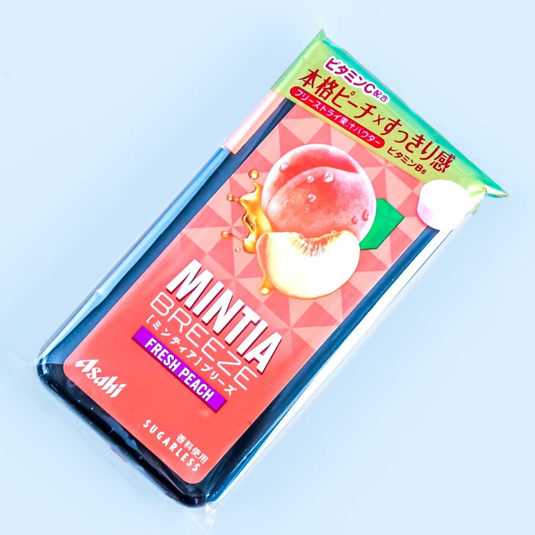 Asahi Mintia Breeze Mints - Fresh Peach