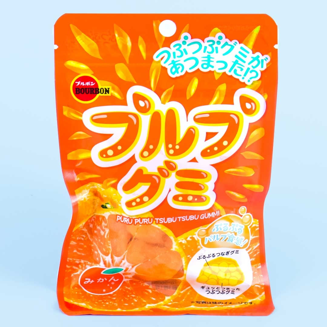 Bourbon Purupugumi Gummies - Mandarin Orange