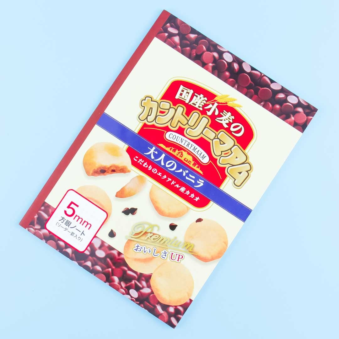Country Ma'am Premium Cookies Grid Notebook
