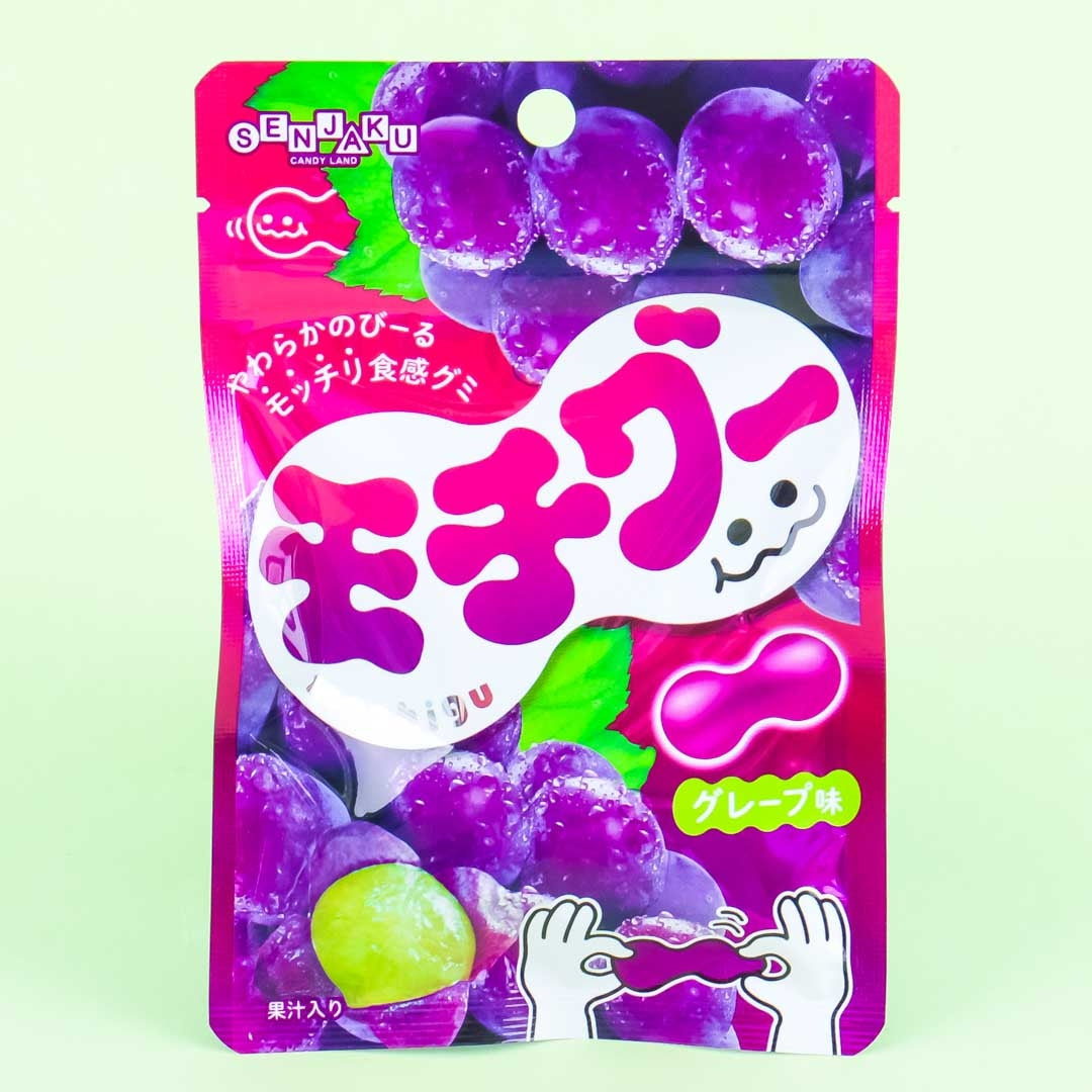Senjaku Mochigu Grape Gummies