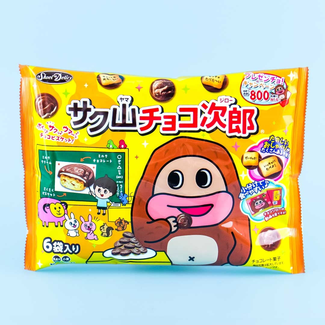 Shoei Delicy Choco Jiro Biscuits Multi Pack - 6 pcs