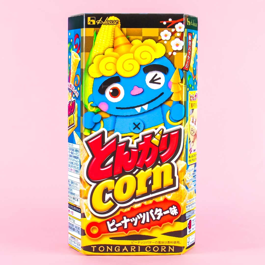 Tongari Corn Snacks - Peanut Butter