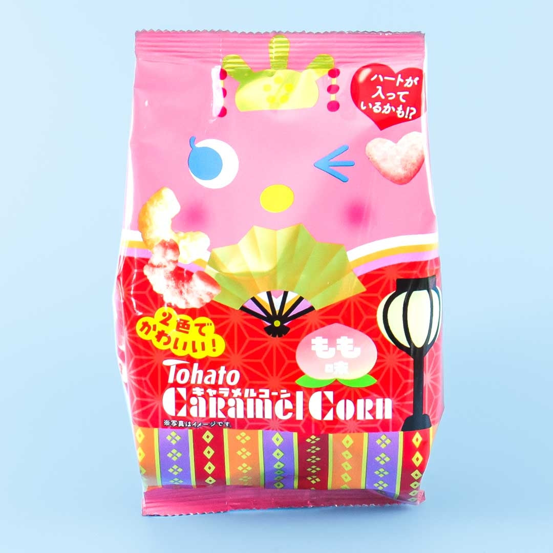 Tohato Hinamatsuri Caramel Corn - Peach