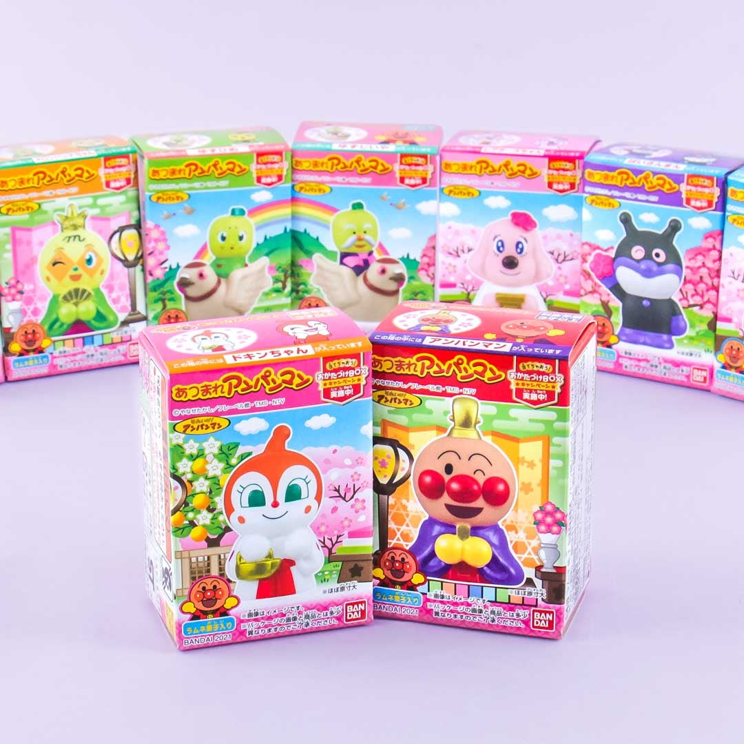 Anpanman Hinamatsuri Figure With Ramune Candy