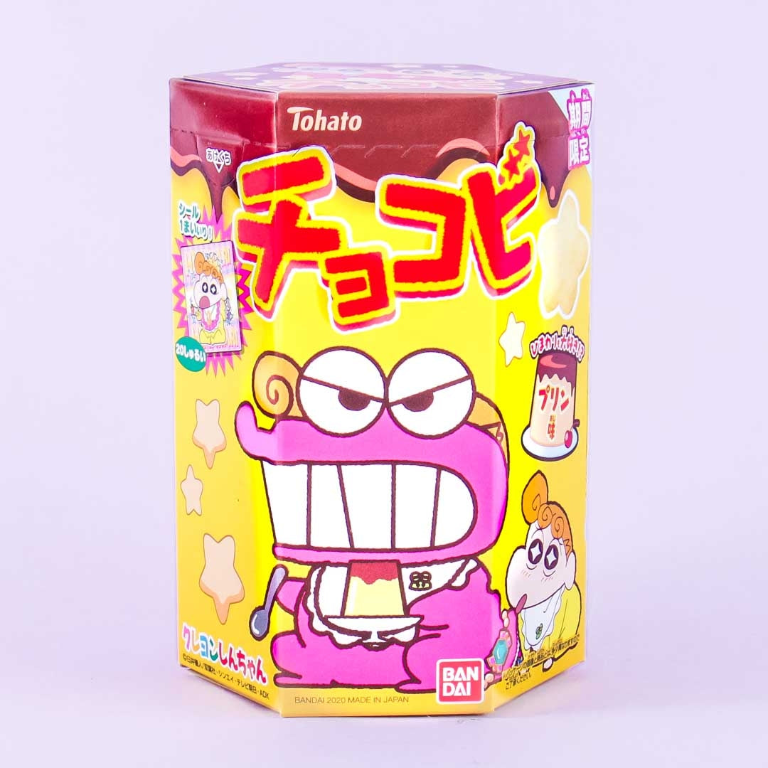 Crayon Shin-Chan Chocobi Corn Snacks - Pudding