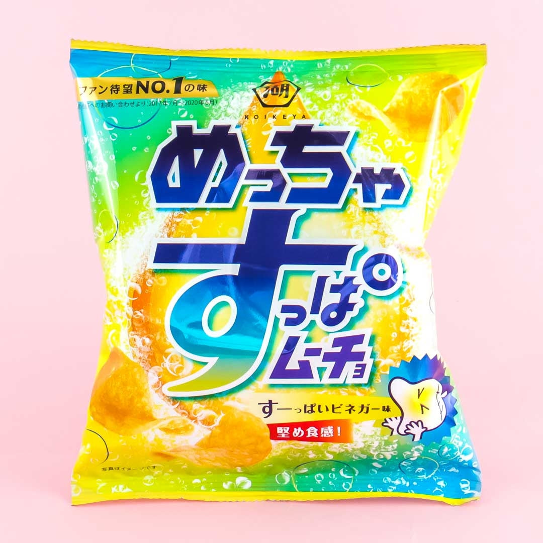 Koikeya Suppa Mucho Potato Chips - Vinegar