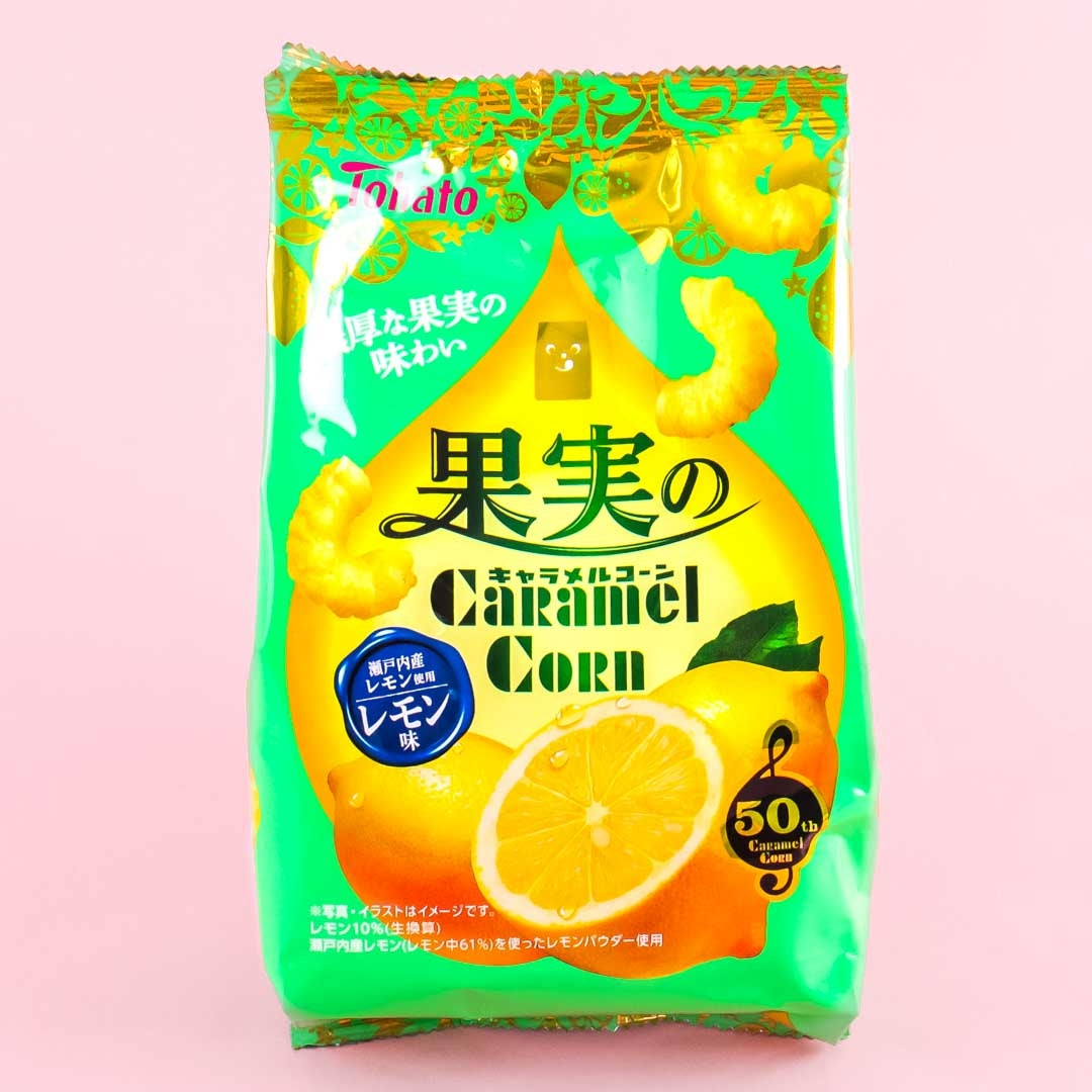 Tohato Fruit Caramel Corn - Lemon