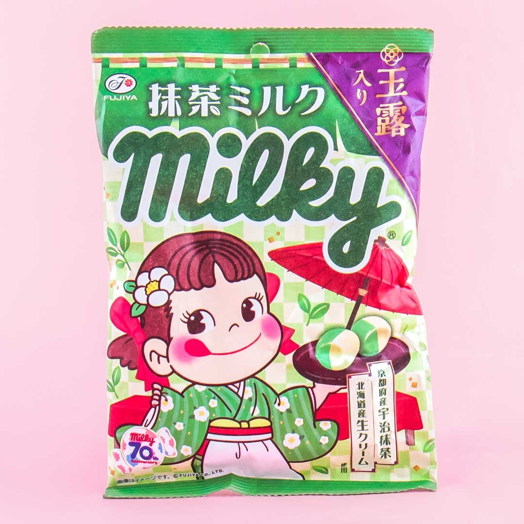 Milky Peko-Chan Candy - Matcha