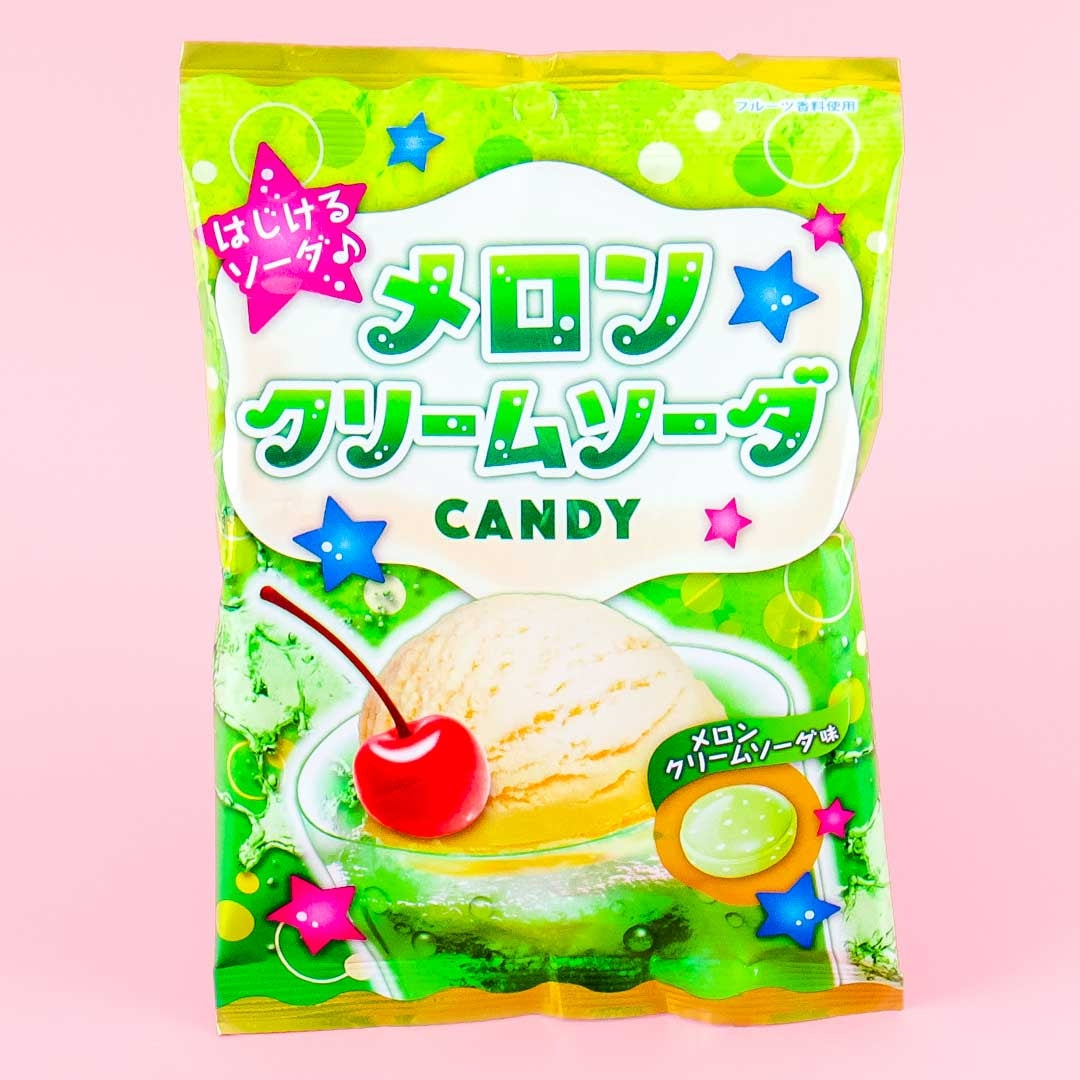 Senjaku Melon Cream Soda Candy